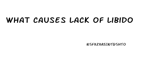 What Causes Lack Of Libido