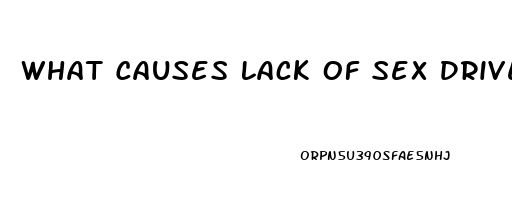 What Causes Lack Of Sex Drive In Males