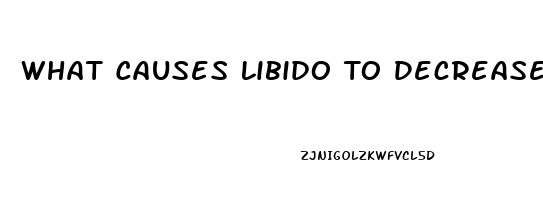 What Causes Libido To Decrease