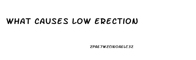 What Causes Low Erection