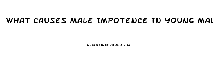 What Causes Male Impotence In Young Males