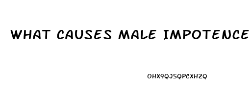 What Causes Male Impotence In Young Males