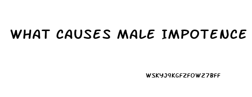 What Causes Male Impotence In Young Men