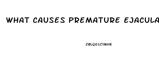 What Causes Premature Ejaculation And Erectile Dysfunction