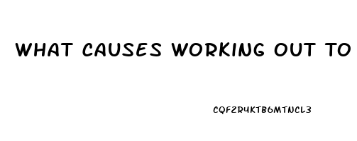 What Causes Working Out To Increase Sex Drive