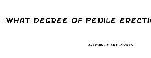 What Degree Of Penile Erection Can Be Achieved With 10 Mg Sildenafil