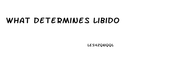 What Determines Libido