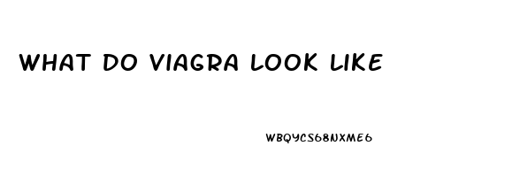 What Do Viagra Look Like