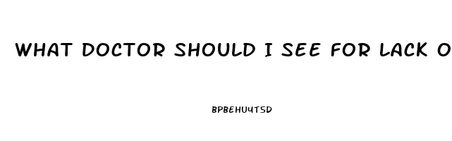 What Doctor Should I See For Lack Of Sex Drive