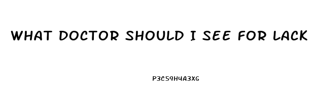 What Doctor Should I See For Lack Of Sex Drive