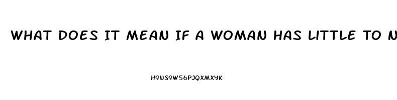 What Does It Mean If A Woman Has Little To No Sex Drive