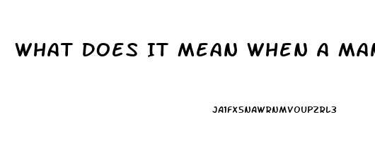 What Does It Mean When A Man Is Impotent