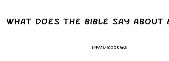 What Does The Bible Say About Erectile Dysfunction