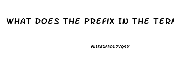 What Does The Prefix In The Term Dysfunction Mean