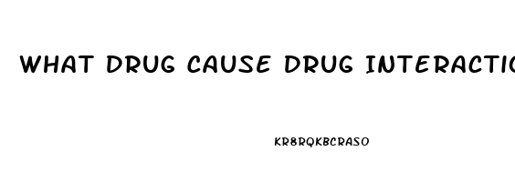 What Drug Cause Drug Interaction With Sildenafil