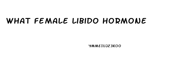 What Female Libido Hormone