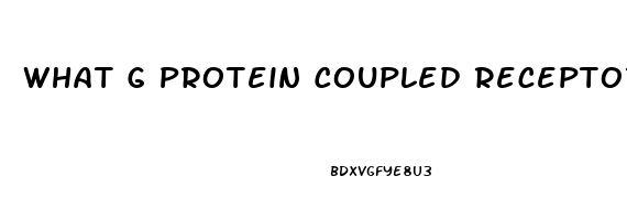 What G Protein Coupled Receptors Does Cbd Oil Bind To