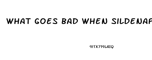 What Goes Bad When Sildenafil Expires