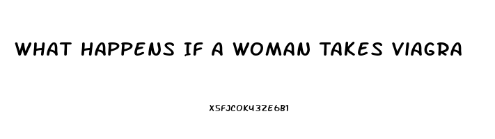 What Happens If A Woman Takes Viagra