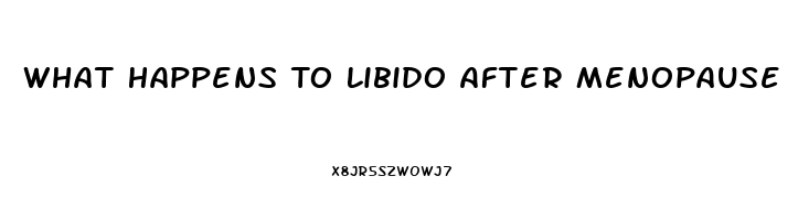 What Happens To Libido After Menopause