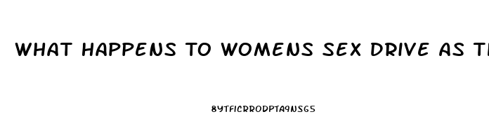 What Happens To Womens Sex Drive As Thry Age