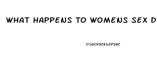 What Happens To Womens Sex Drive In Menopause