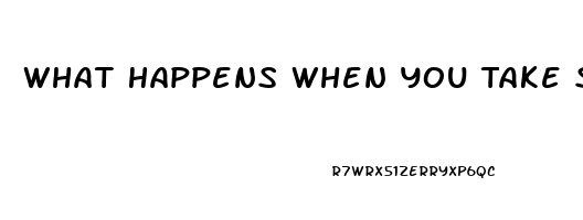 What Happens When You Take Sildenafil Without Sex