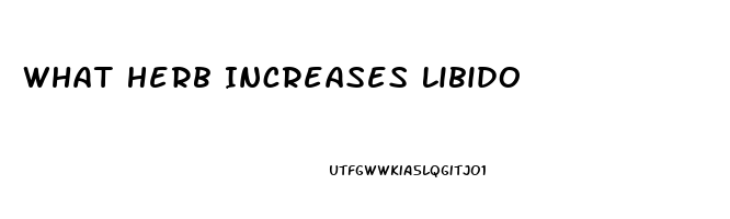 What Herb Increases Libido