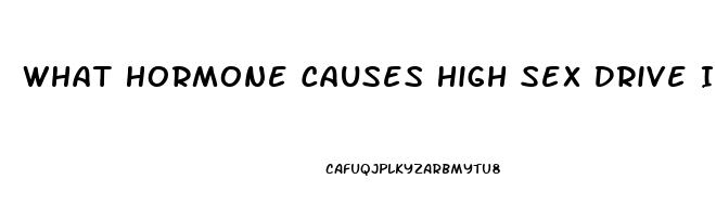 What Hormone Causes High Sex Drive In Females