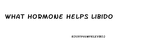 What Hormone Helps Libido