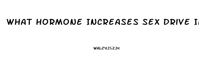 What Hormone Increases Sex Drive In Females