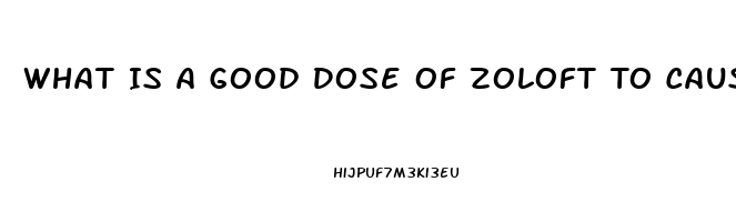 What Is A Good Dose Of Zoloft To Cause Impotence