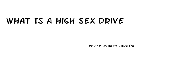 What Is A High Sex Drive