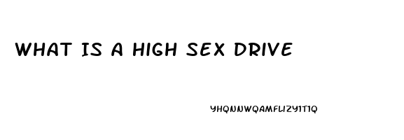 What Is A High Sex Drive