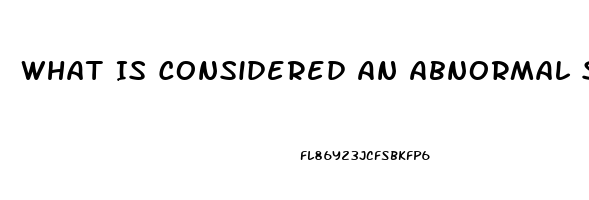 What Is Considered An Abnormal Sex Drive For Men