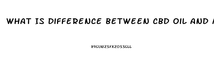 What Is Difference Between Cbd Oil And Mct Oil