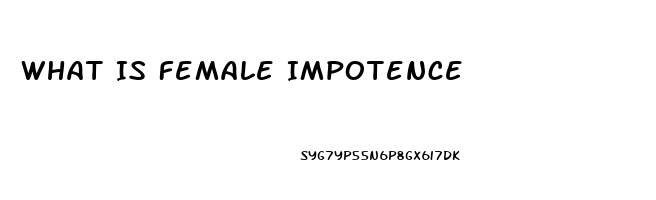 What Is Female Impotence