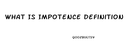 What Is Impotence Definition