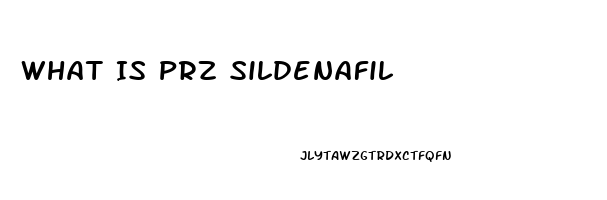 What Is Prz Sildenafil