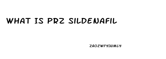 What Is Prz Sildenafil