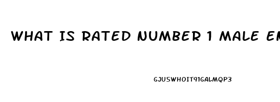 What Is Rated Number 1 Male Enhancement Pill