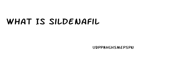 What Is Sildenafil