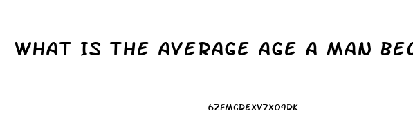 What Is The Average Age A Man Becomes Impotent