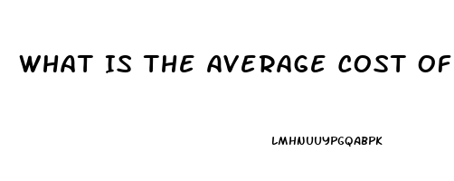 What Is The Average Cost Of Viagra