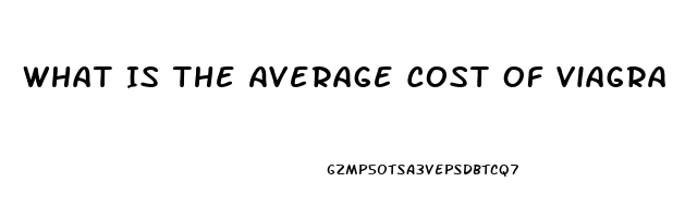 What Is The Average Cost Of Viagra