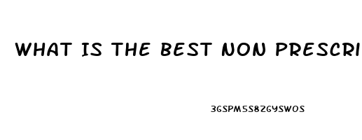 What Is The Best Non Prescription Ed Pill