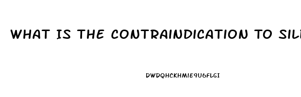 What Is The Contraindication To Sildenafil Citrate Administration