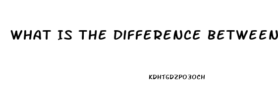 What Is The Difference Between Viagra And Sildenafil