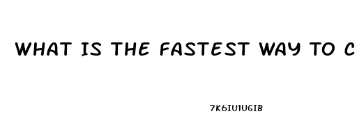 What Is The Fastest Way To Cure Erectile Dysfunction