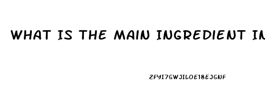 What Is The Main Ingredient In Sildenafil